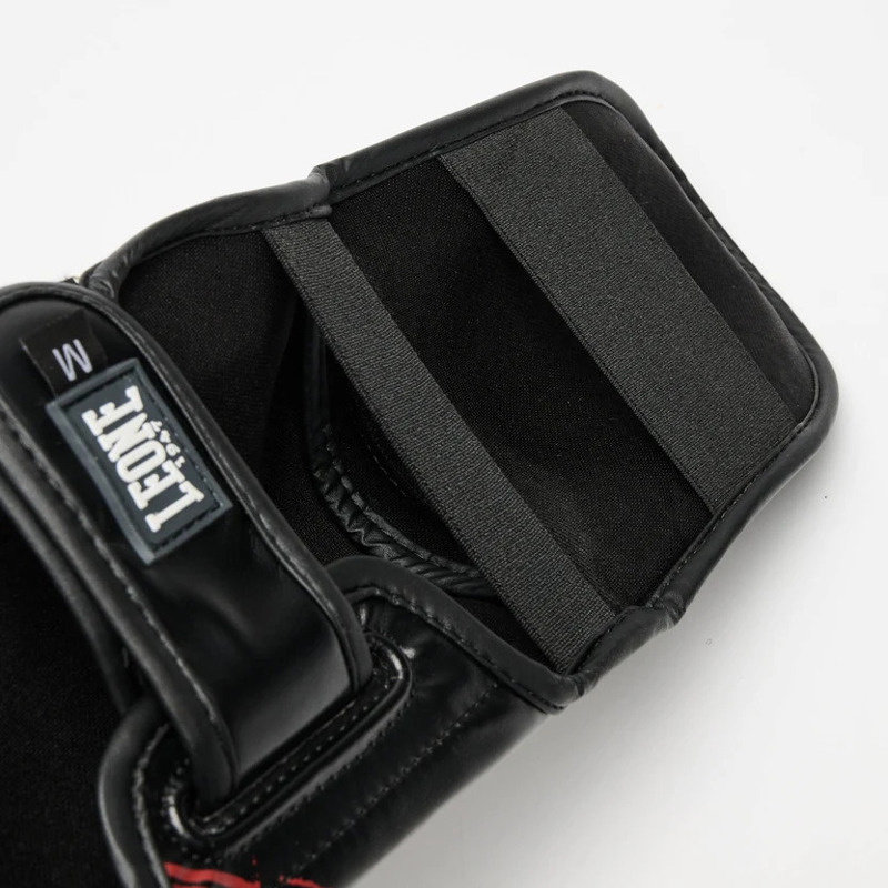 Leone Shinguards MMA CAGE- red